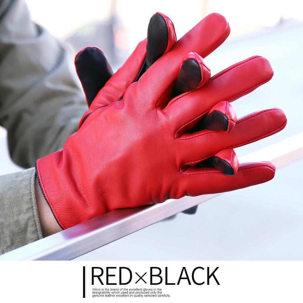 Attivo® (アッティーヴォ) 革手袋 メンズ [全6色] [ATLC002]