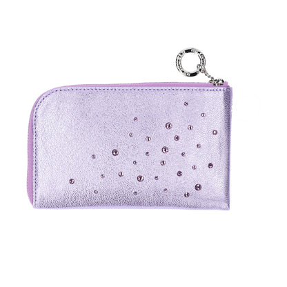 Attivo® (アッティーヴォ)×Bejoueld/ビージュエルド  スワロフスキー付本革二つ折り財布 日本製[全6色] [GS563]
