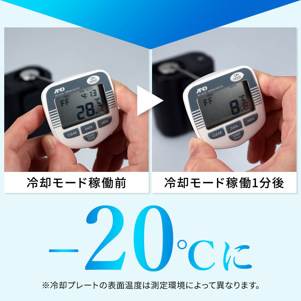 めちゃクール® ピタッとファン 冷却プレート付き [MCJF05]