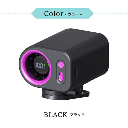 めちゃクール® ピタッとファン 手のひらサイズのクリップファン [MCJF289]