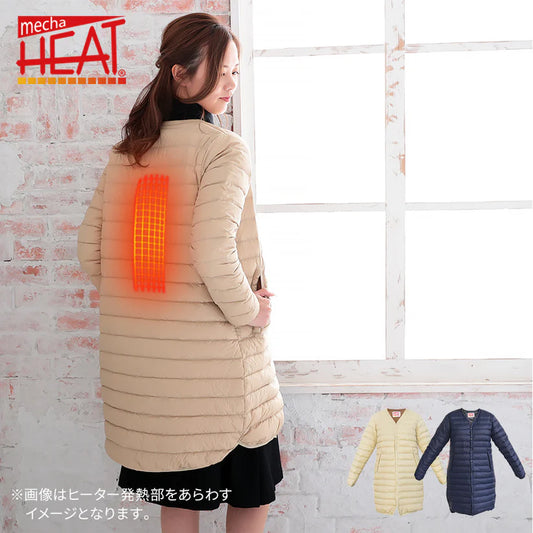 めちゃヒート® MHJ04 電熱ヒーター ダウンコート