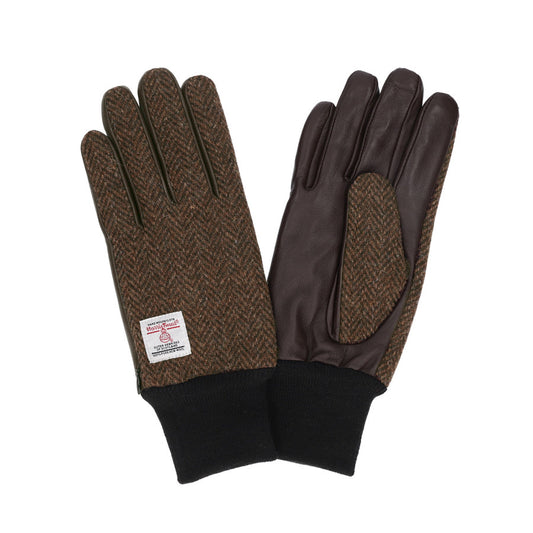Attivo® (アッティーヴォ) ×Harris Tweed(ハリスツイード) 革手袋 メンズ [全9色] [ATHT03]