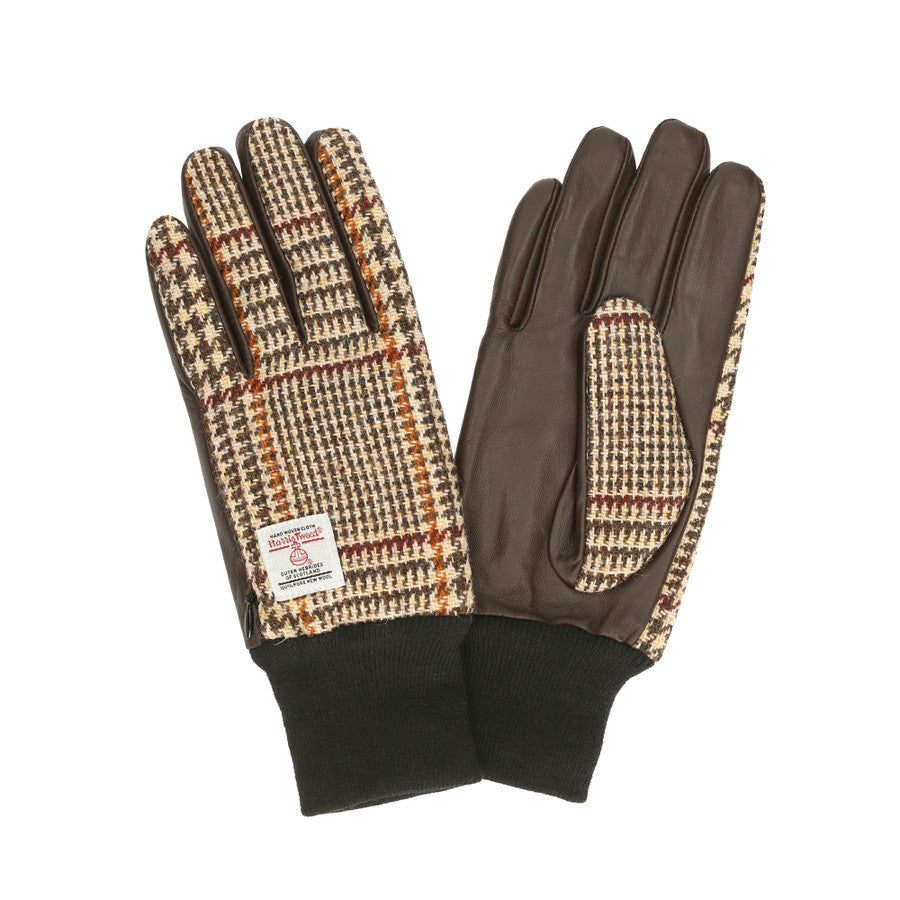 Attivo® (アッティーヴォ) ×Harris Tweed(ハリスツイード) 革手袋
